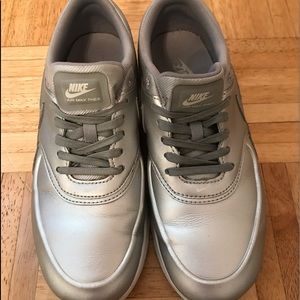 Silver Nikes